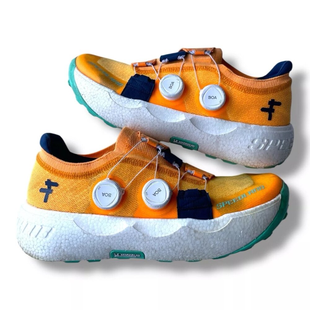 Speedland GS:TAM Men's Sz 10 Trail Running Shoes Dual BOA System